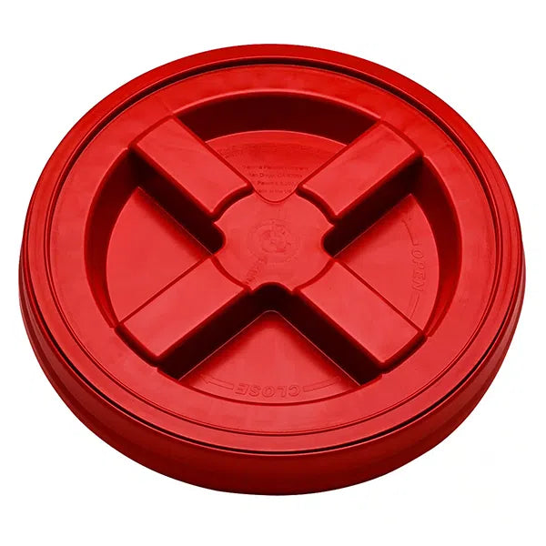 Professional Food Grade Gamma Seal Lids-Wash Buckets-Detailing Shed-Red-Detailing Shed
