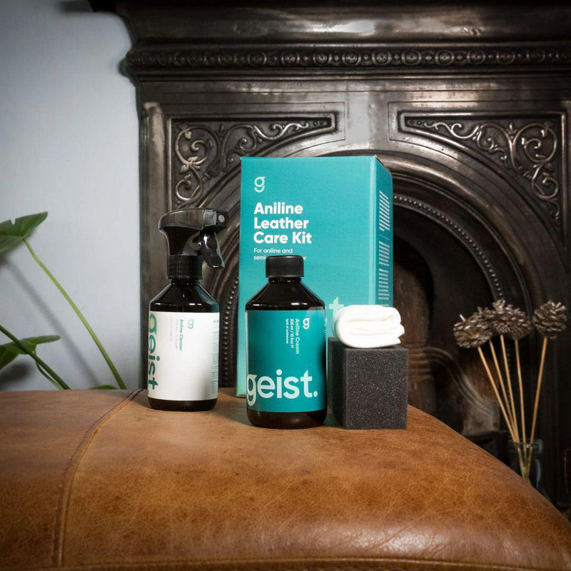 Geist Aniline Leather Care Kit-Leather Bundle-Geist-Detailing Shed
