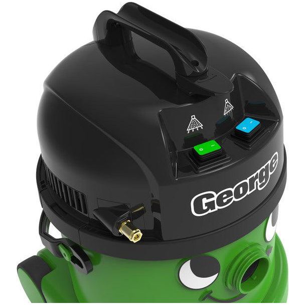 Numatic Commercial Multi 4-in-one Wet, Dry, Extraction and Upholstery George GVE370-Vacuum-Numatic-Green-Detailing Shed