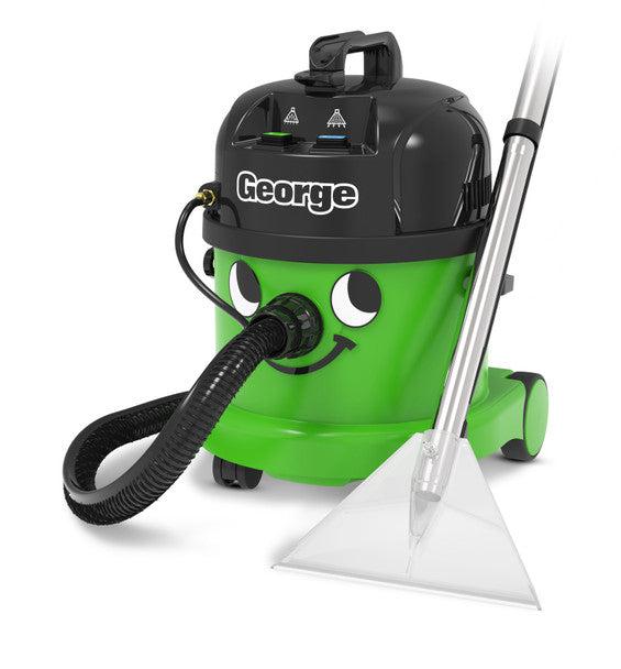 Numatic Commercial Multi 4-in-one Wet, Dry, Extraction and Upholstery George GVE370-Vacuum-Numatic-Green-Detailing Shed