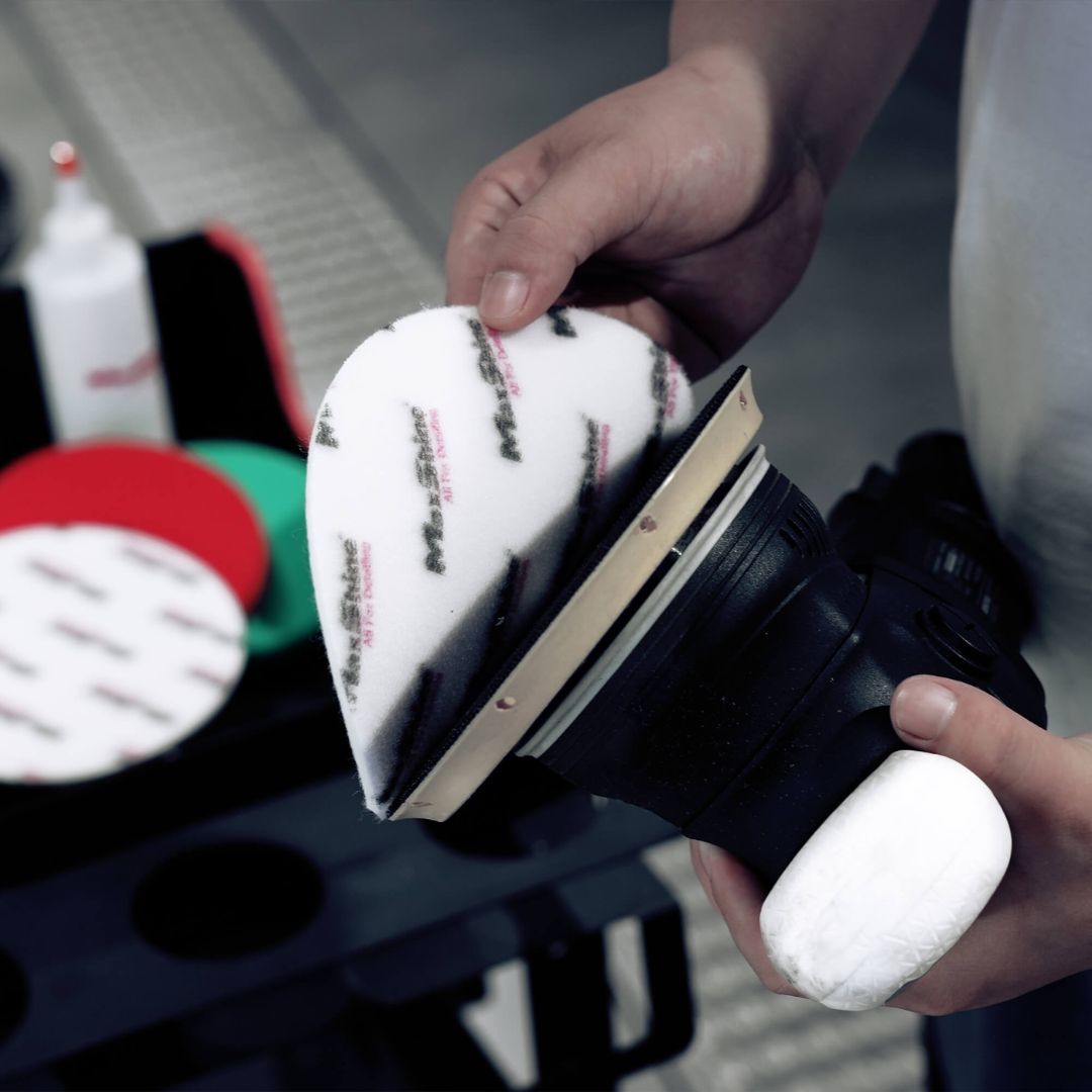 Maxshine 3"/5" Rayon Glass Wool Polishing Pad - 2pcs/pack-Polishing Pads-Maxshine-Detailing Shed