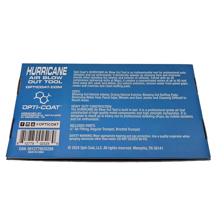 Opti-Coat Optimum HURRICANE Air Blow Out Tool
