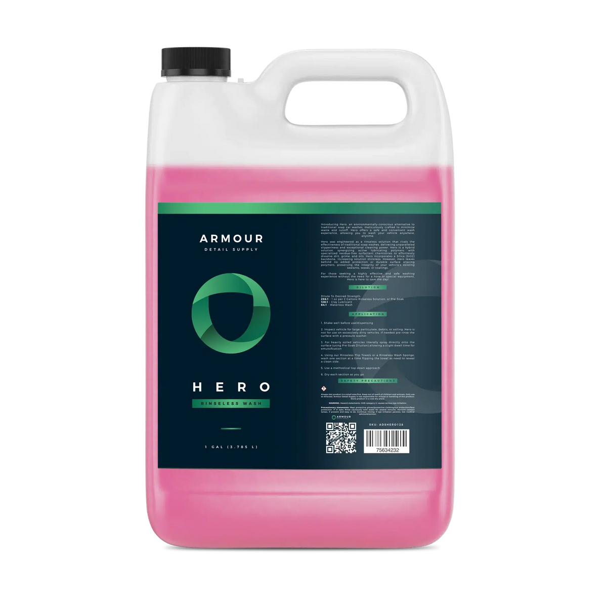 ARMOUR Detail Supply HERO Rinseless Wash-Rinseless Wash-ARMOUR Detail Supply-3.8L-Detailing Shed