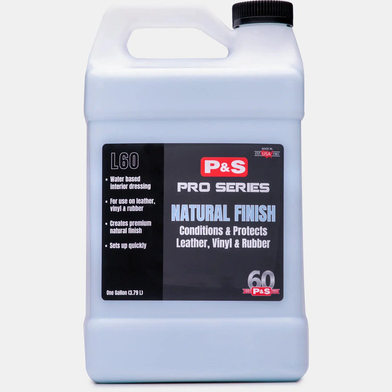 P&S NATURAL FINISH DRESSING-Dressing-The Rag Company-3.8L-Detailing Shed