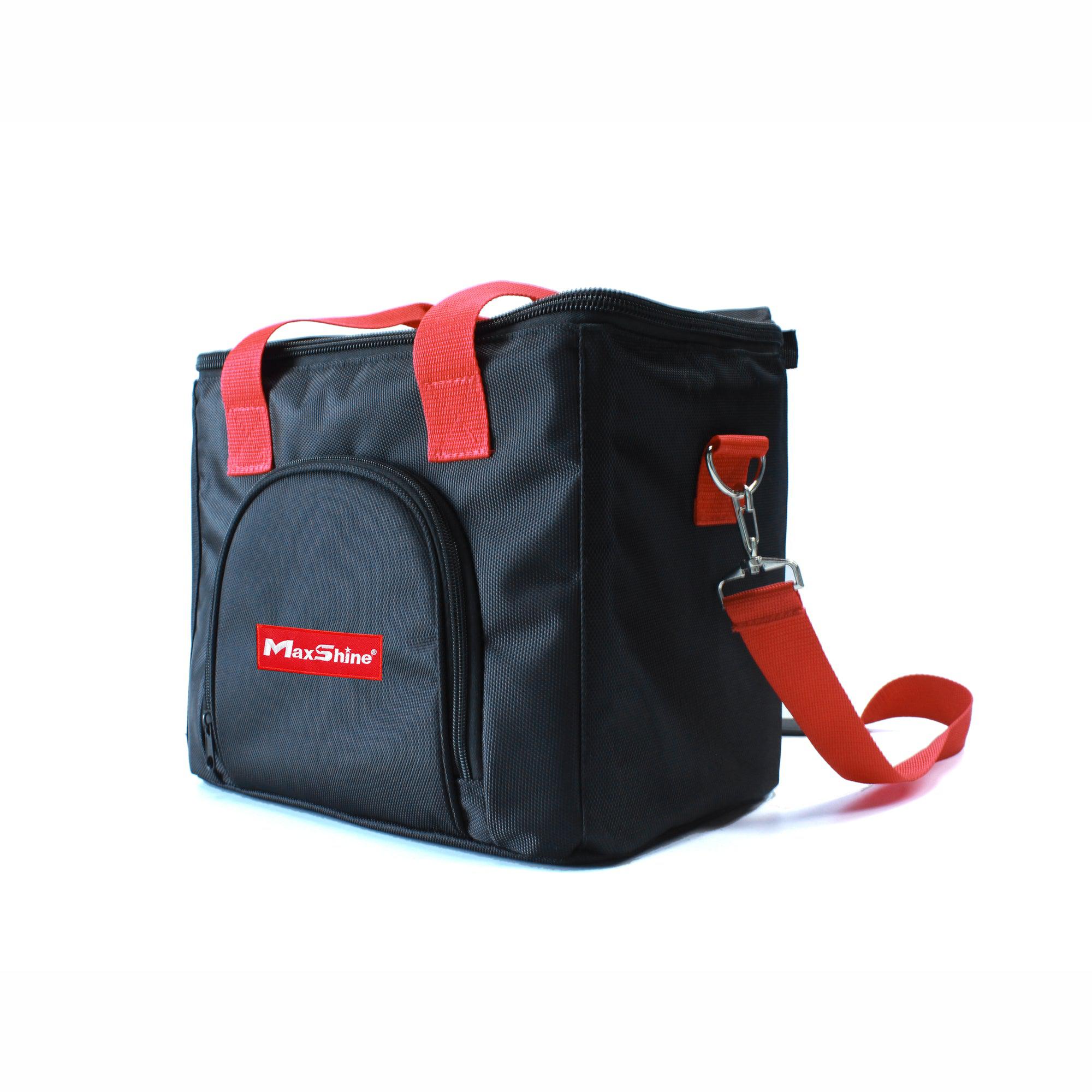 MaxShine Detailing bag premium organizer Black/Red-Detailing Bag-Maxshine-Single Detailing Bag-Detailing Shed