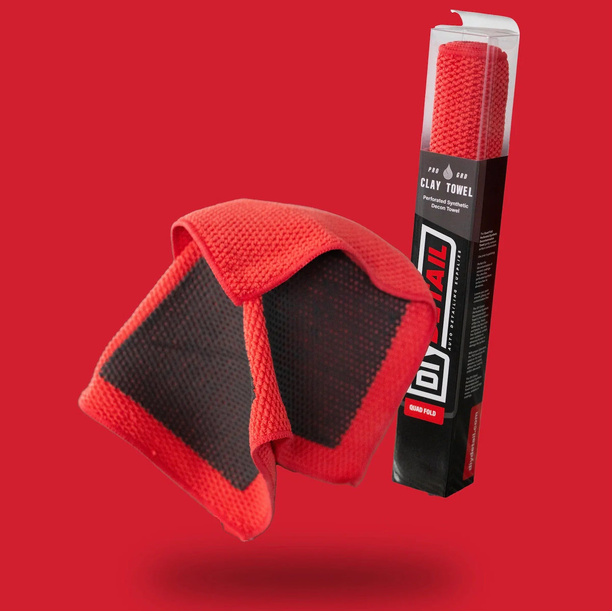 DIY DETAIL Quad Fold Fine Grade Clay Towel