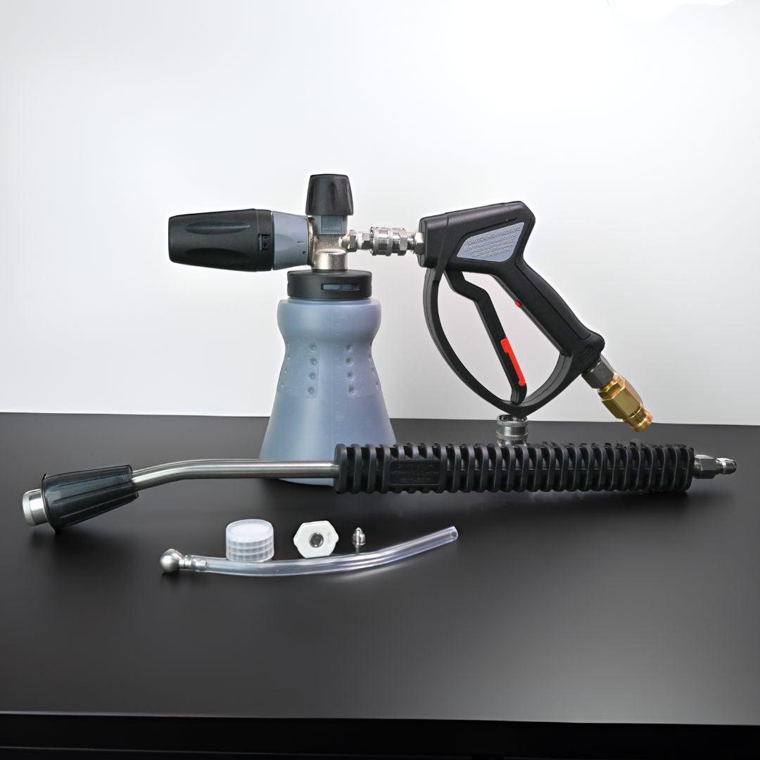 MTM HYDRO SPRAY GUN &amp; FOAM CANNON PRO KIT QC Wide mouth connection-Pressure Washer Spray Gun-MTM Hydro-Karcher HD EASY Force-3.0 40°-Yes-Detailing Shed