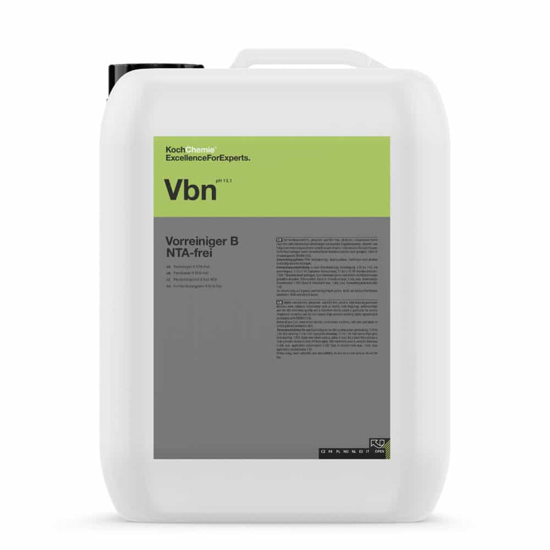 Koch-Chemie high foaming pre-cleaner Vorreiniger B (Vbn NTA-Free) (5L/11kg)-Koch-Chemie-Vbn-11kg-Detailing Shed