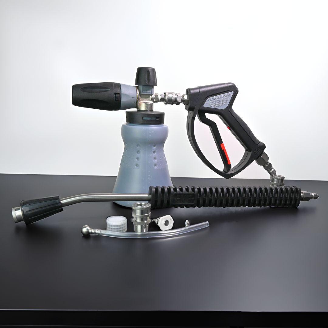 MTM HYDRO SPRAY GUN & FOAM CANNON PRO KIT QC Wide mouth connection-Pressure Washer Spray Gun-MTM Hydro-QC Fitting Kranzle Fitting-3.0 40°-Yes-Detailing Shed