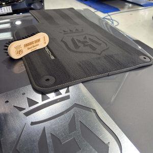 Labocosmetica Logo Shaper ICON Carpet Stencil-Carpet & Upholstery Brush-Labocosmetica-ICON Carpet Stencil-Detailing Shed