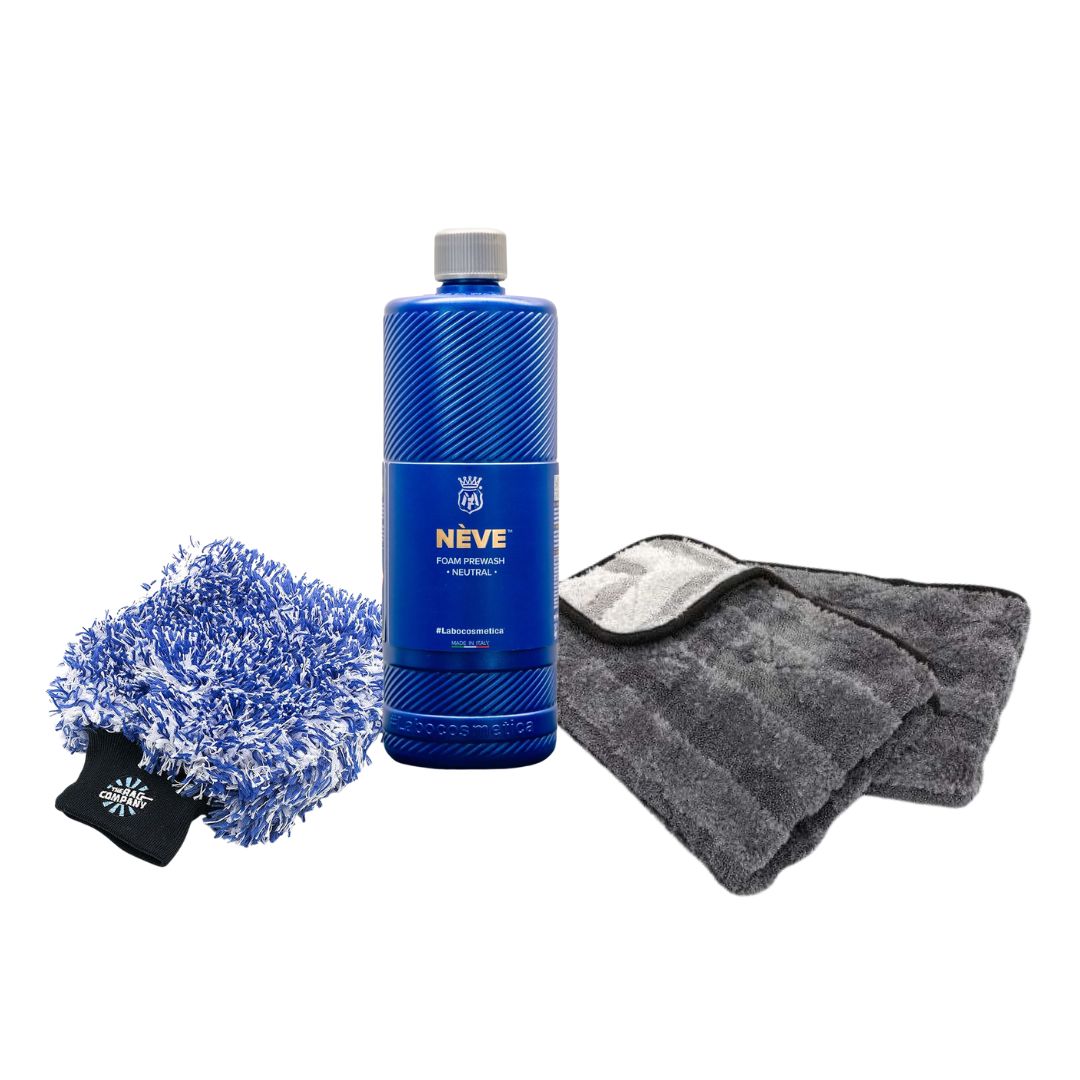 Labocosmetica NEVE pH Neutral Snow Foam Wash Kit-Drying Towel-Fast Bundle-Detailing Shed