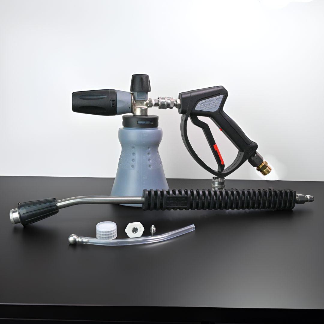 MTM HYDRO SPRAY GUN &amp; FOAM CANNON PRO KIT QC Wide mouth connection-Pressure Washer Spray Gun-MTM Hydro-M22 14mm-3.0 40°-Yes-Detailing Shed