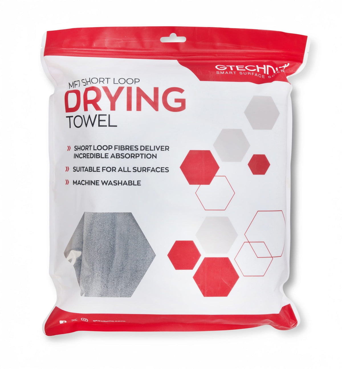 GTECHNIQ MF7 Short Loop Drying Towel