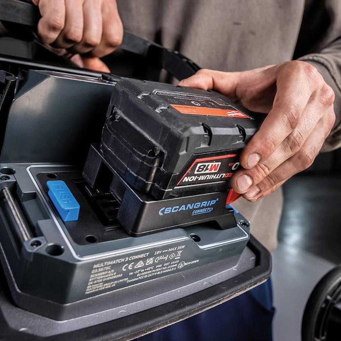 Scangrip MULTIMATCH 3 Connect-Lighting-SCANGRIP-MULTIMATCH3C-Detailing Shed