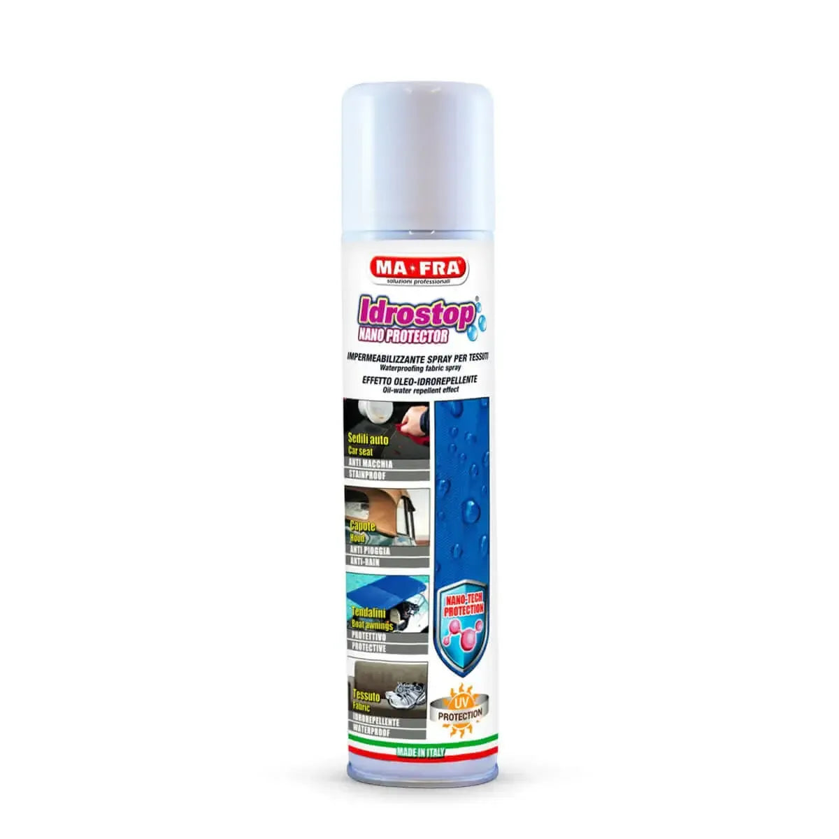 MaFra IDROSTOP Fabric Waterproofing Spray-Fabric Protection-MaFra-300ml-Detailing Shed