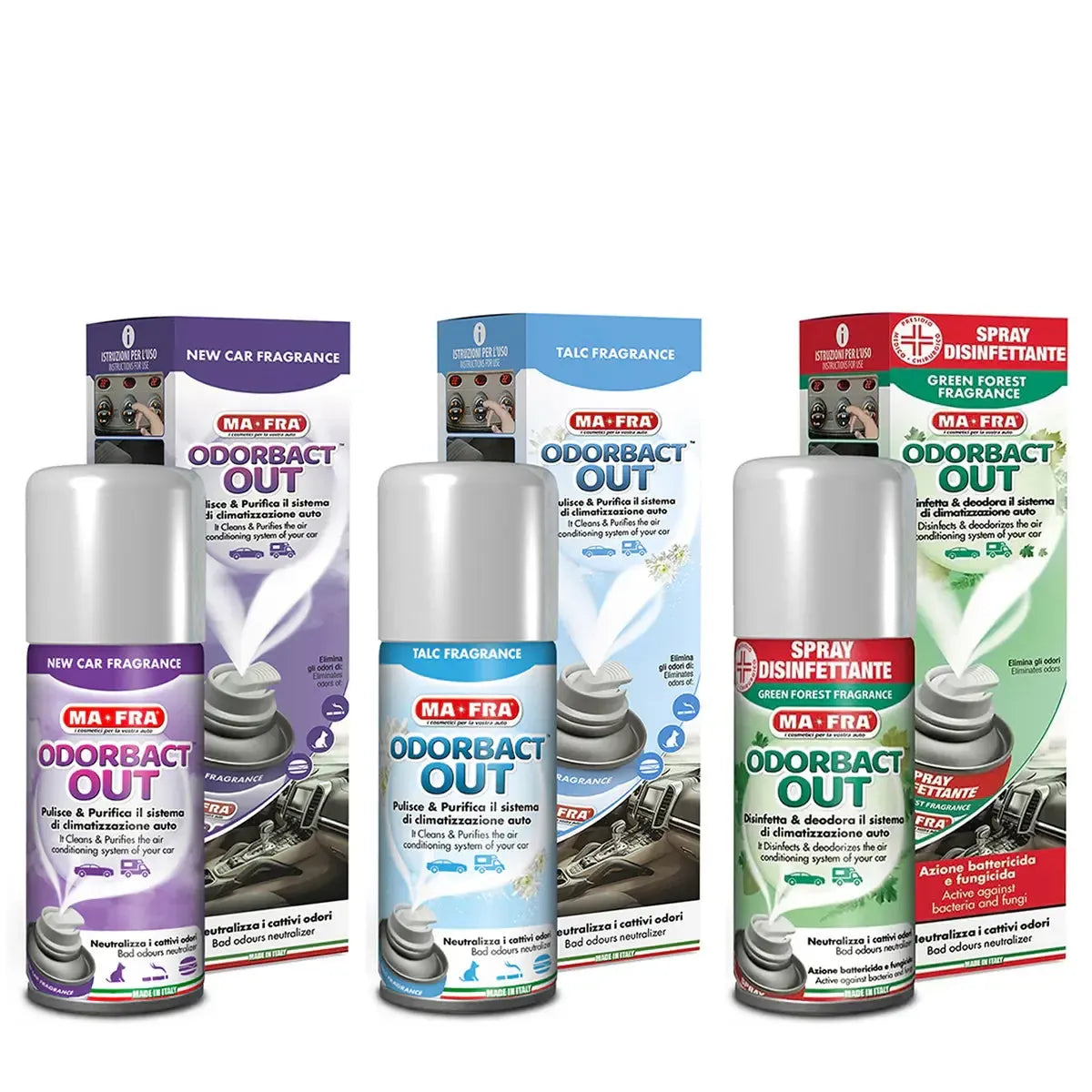 MaFra ODORBACT OUT Interior & AC Purifier-Odour Eliminator-MaFra-Detailing Shed