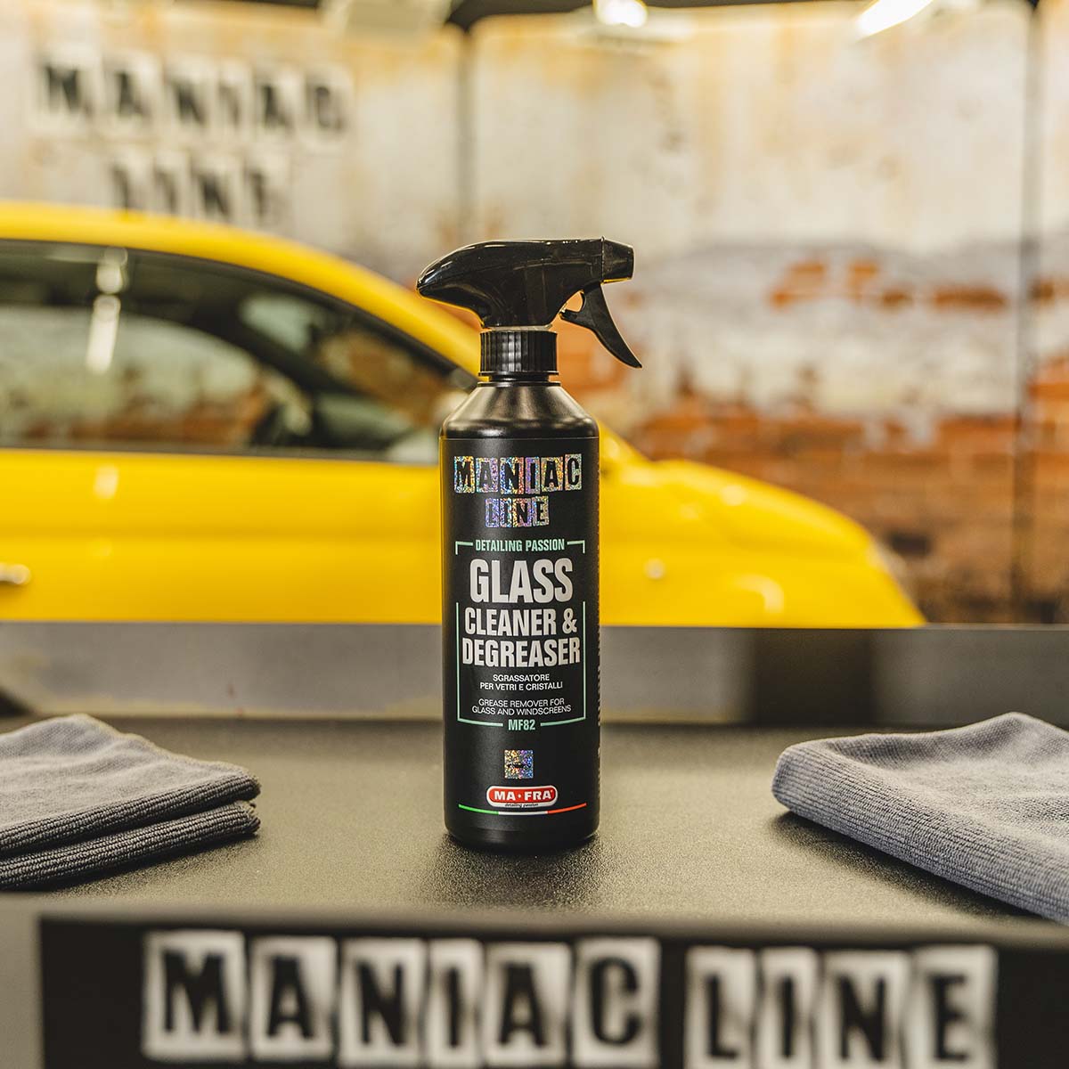 Maniac Line Glass Cleaner & Degreaser 500ml
