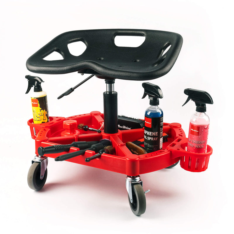 Maxshine Detailing Stool With Tool Tray-Foam Cannon Holder-Maxshine-Stool With Tool Tray-Detailing Shed