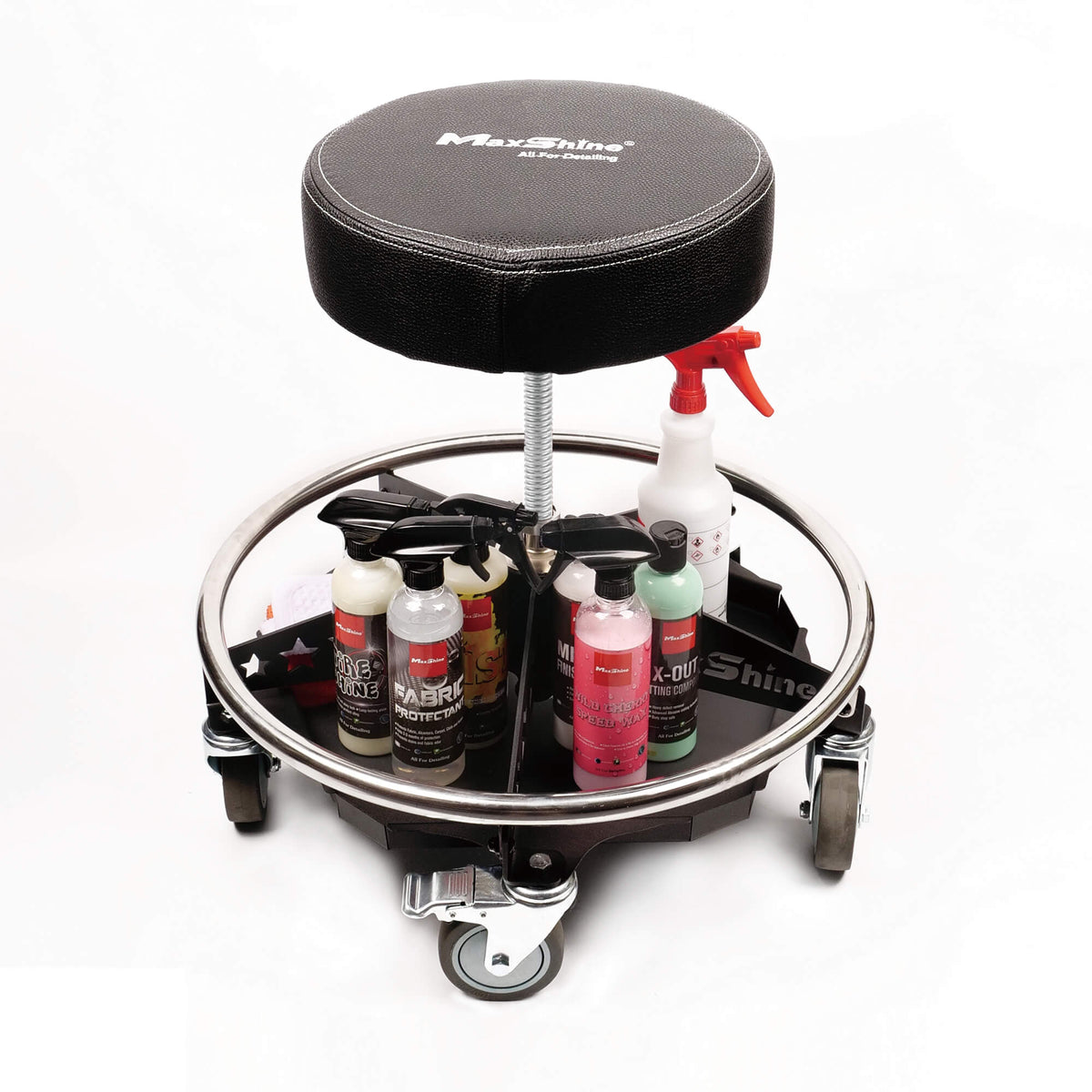 Maxshine Premium Rolling Detailing Chair-Foam Cannon Holder-Maxshine-Detailing Shed