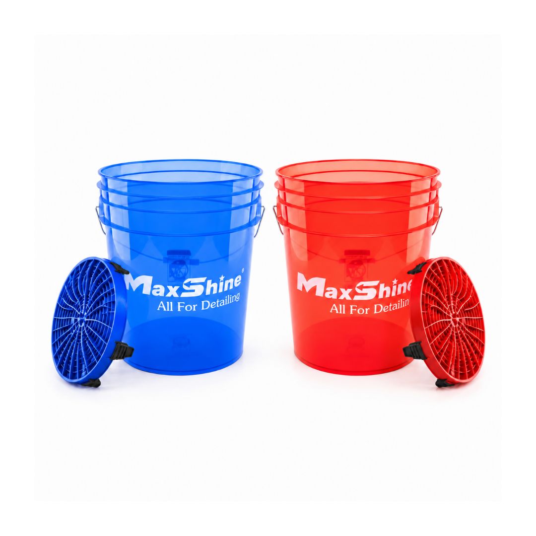 Maxshine Two Bucket Wash Kit 20L with Detail Guardz Dirt Lock