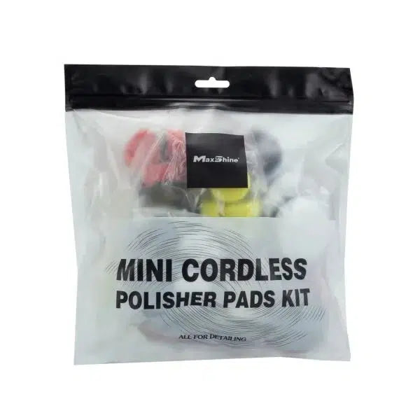 Maxshine Mini Cordless Polisher Pads Kit V2 (40 Pads)-Polishers &amp; Buffers-Maxshine-Pads Kit V2 (40 Pads)-Detailing Shed