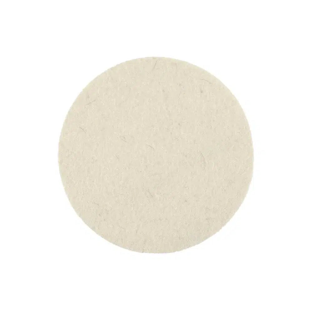 Mirka Polishing Felt Pad Grip White 2 Pack-Polishing Pad-Mirka-125x6mm-Detailing Shed