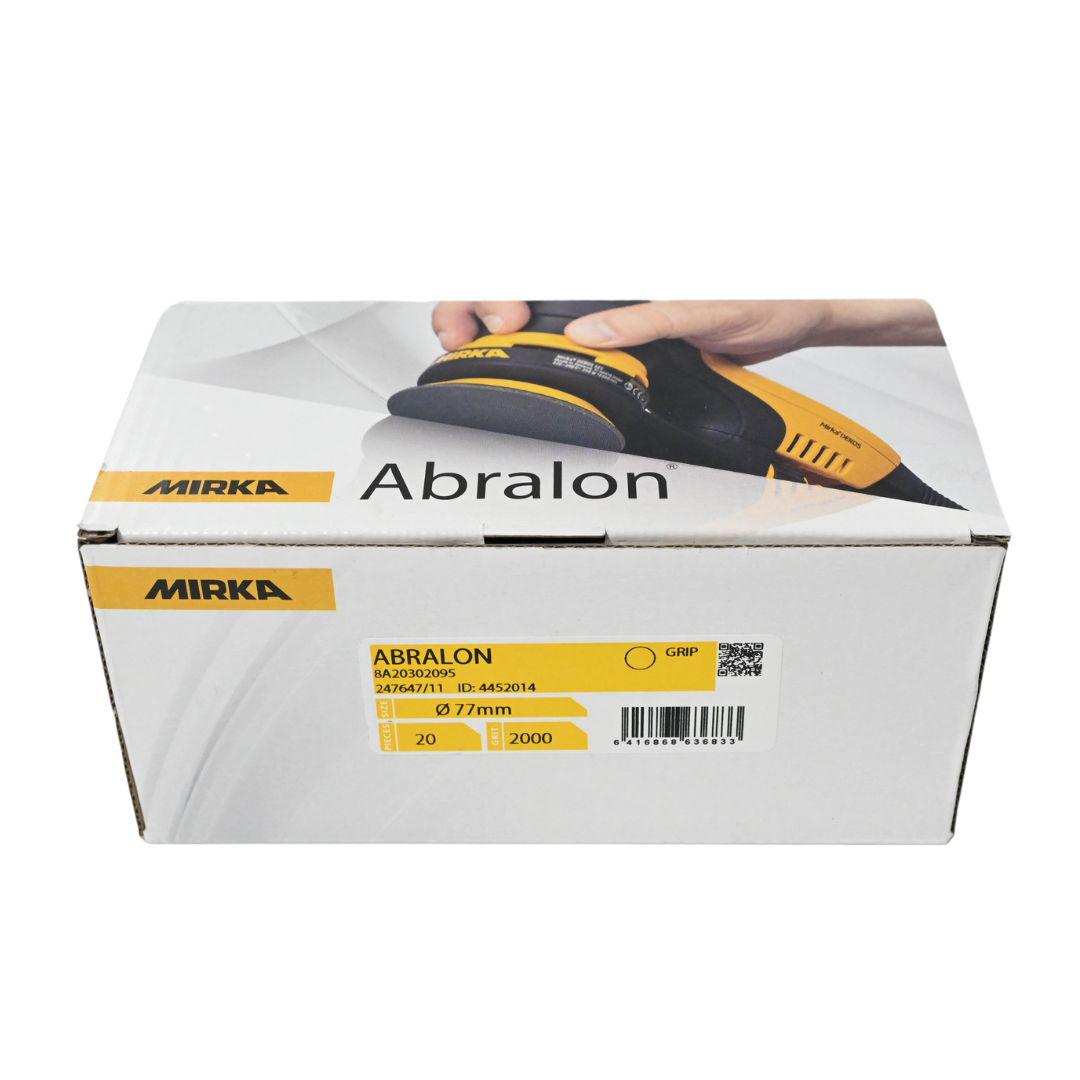 Mirka Abralon Foam Sanding Discs 3Inch 77mm-Sanding Disc-Mirka-3 Inch-2000-20 Discs-Detailing Shed