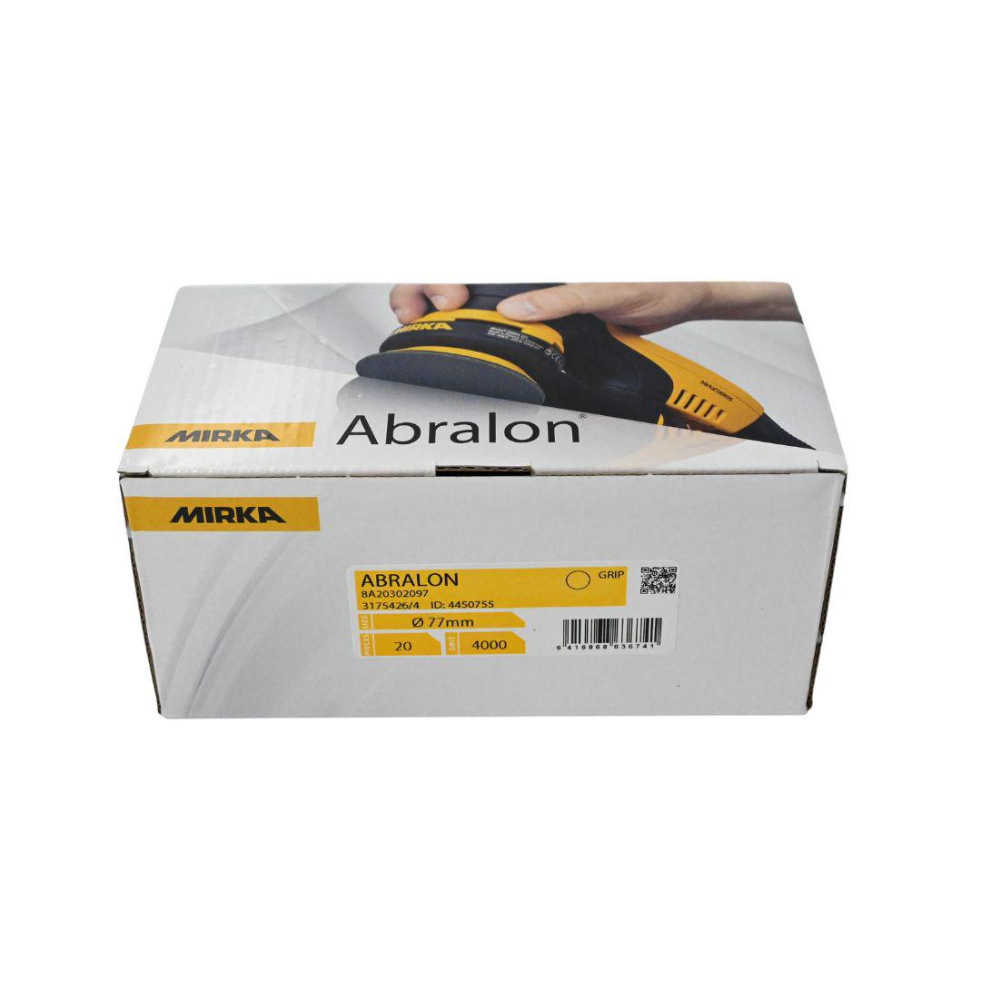 Mirka Abralon Foam Sanding Discs 3Inch 77mm-Sanding Disc-Mirka-3 Inch-4000-20 Discs-Detailing Shed