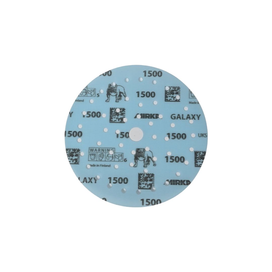 Mirka Galaxy Sanding Discs 150mm 6Inch-Sanding Disc-Mirka-6 Inch-1500-1 Disc-Detailing Shed