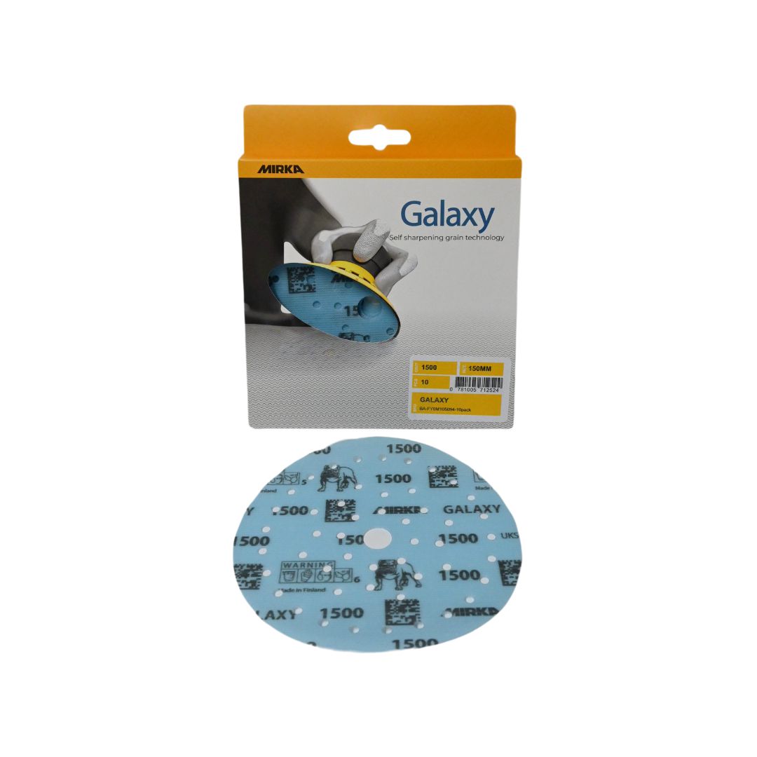 Mirka Galaxy Sanding Discs 150mm 6Inch-Sanding Disc-Mirka-Detailing Shed