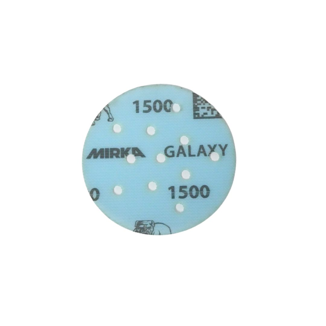 Mirka Galaxy Sanding Discs - 77mm-Sanding Disc-Mirka-3 Inch-1500-1 Disc-Detailing Shed