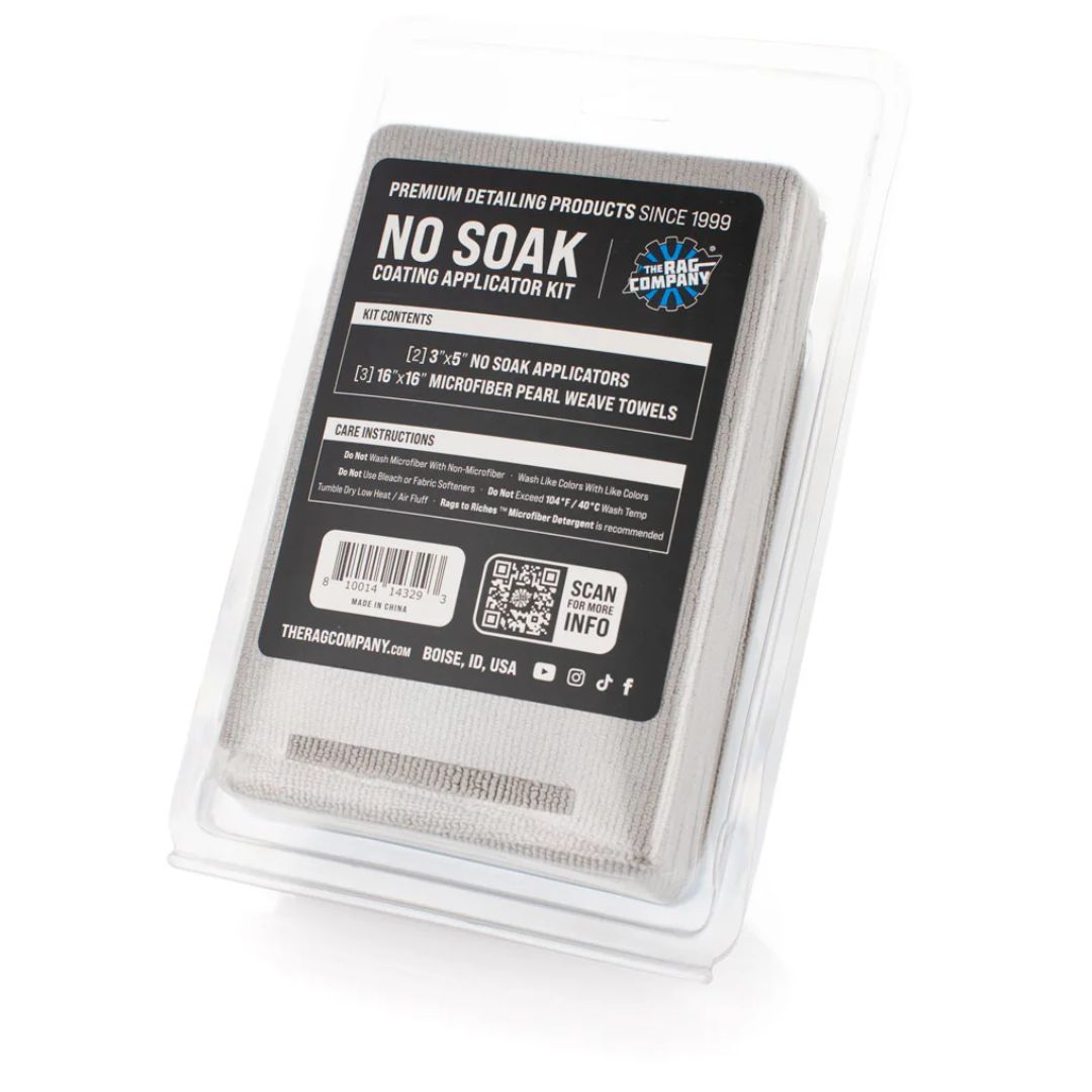 The Rag Company Ultra No Soak Coating Applicator Kit-Coating Applicators-The Rag Company-Kit-Detailing Shed