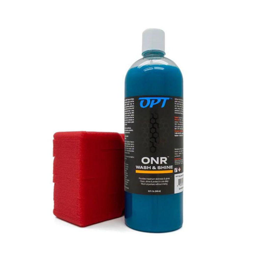 Optimum ONR Rinseless Wash Kit V5 | No Rinse & The Big Red Sponge-Rinseless Wash-Optimum-946ml-Detailing Shed