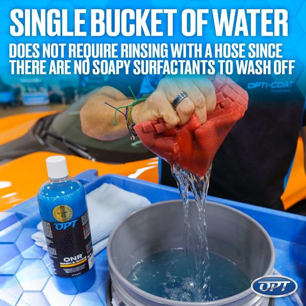 Optimum ONR Rinseless Wash Kit V5 | No Rinse & The Big Red Sponge-Rinseless Wash-Optimum-946ml-Detailing Shed