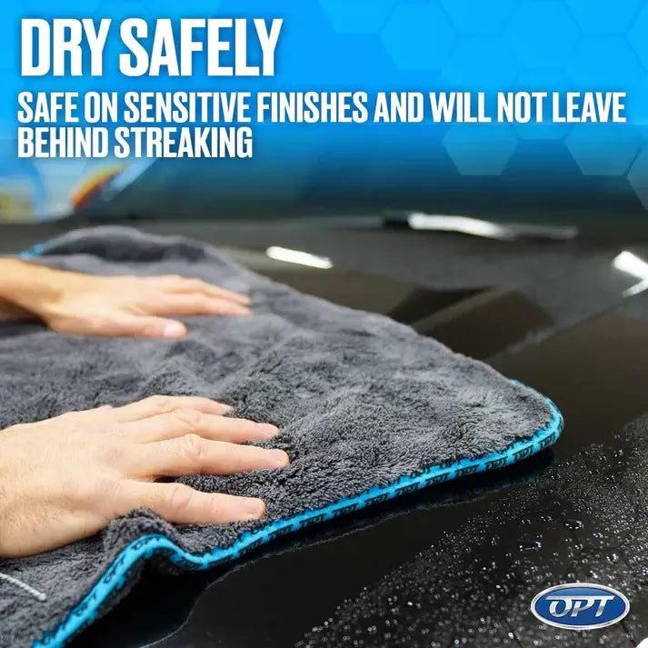 Optimum Pro Plush Microfiber Drying Towel 1300GSM-Drying Towel-Optimum-Detailing Shed