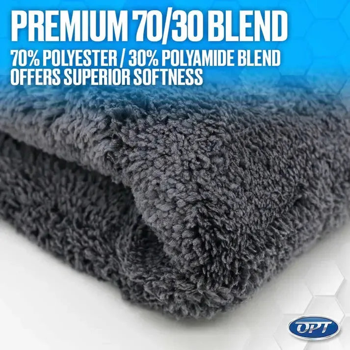 Optimum Pro Plush Microfiber Drying Towel 1300GSM-Drying Towel-Optimum-Detailing Shed