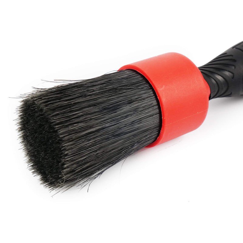 Maxshine Mixed Bristle Detailing Stubby Brush Red-Utility Brush-Maxshine-Black/Red Stubby Brush-Detailing Shed