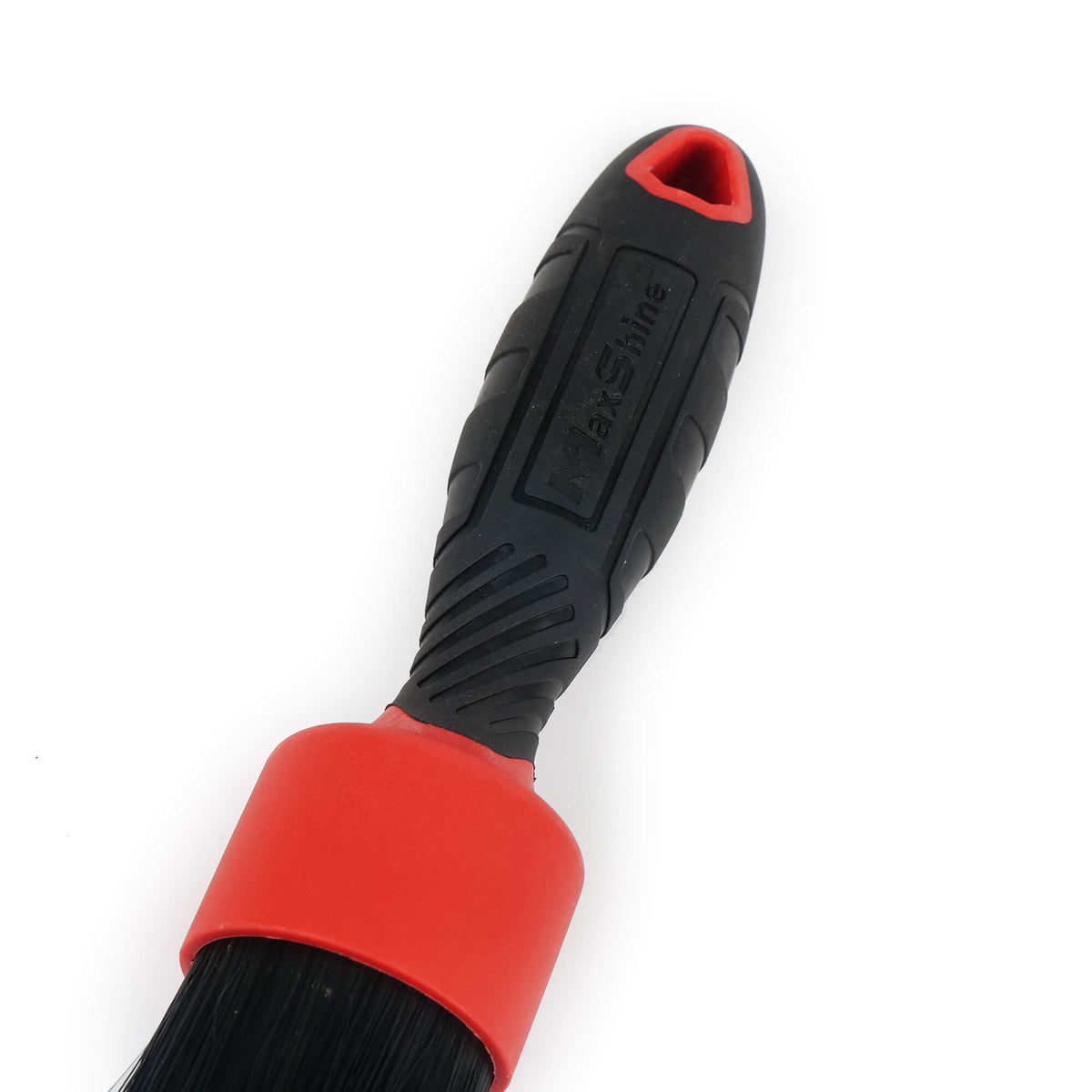 Maxshine Mixed Bristle Detailing Stubby Brush Red-Utility Brush-Maxshine-Black/Red Stubby Brush-Detailing Shed