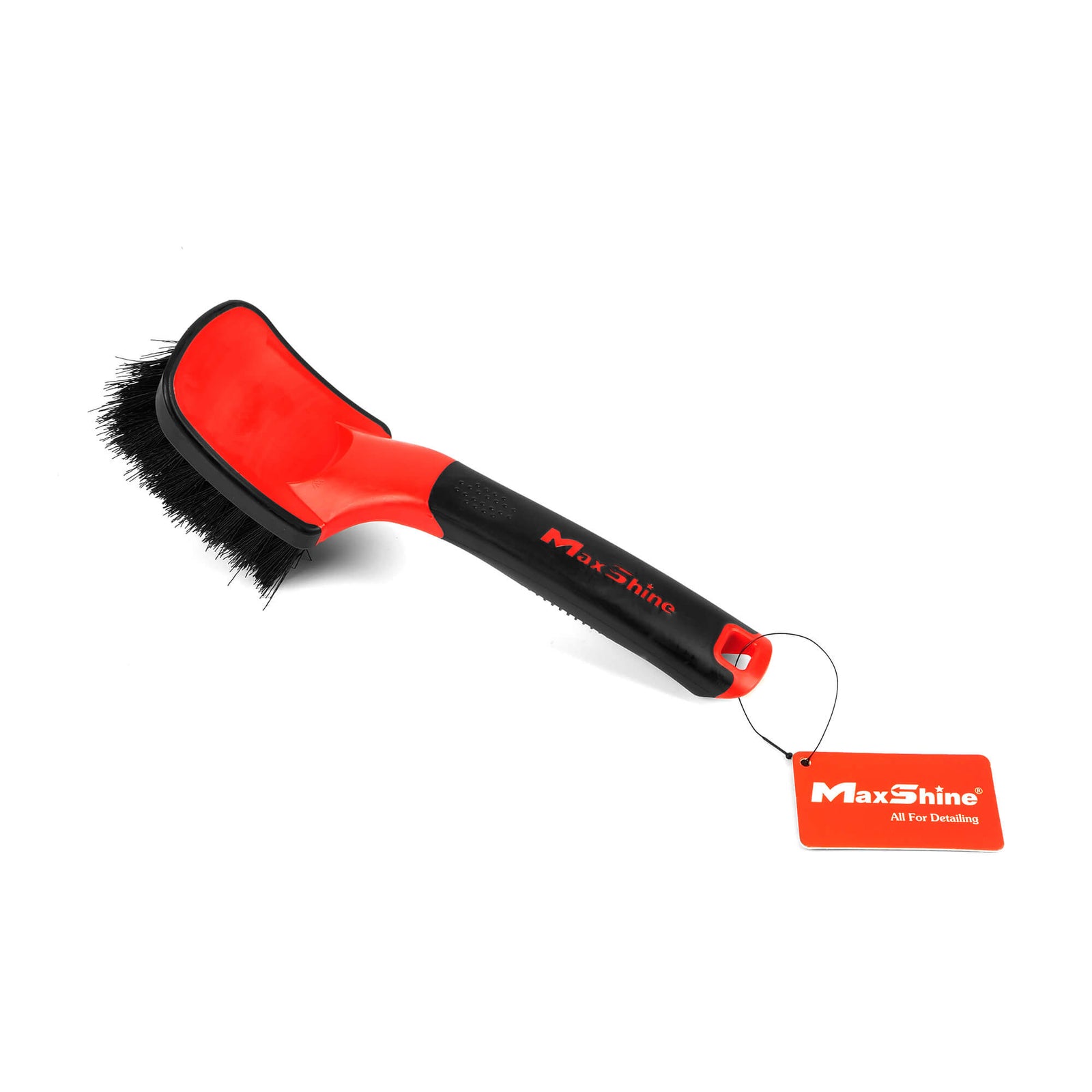 Maxshine Soft Grip Tyre Cleaning Brush-Short Handle - Tyre Cleaning Brush