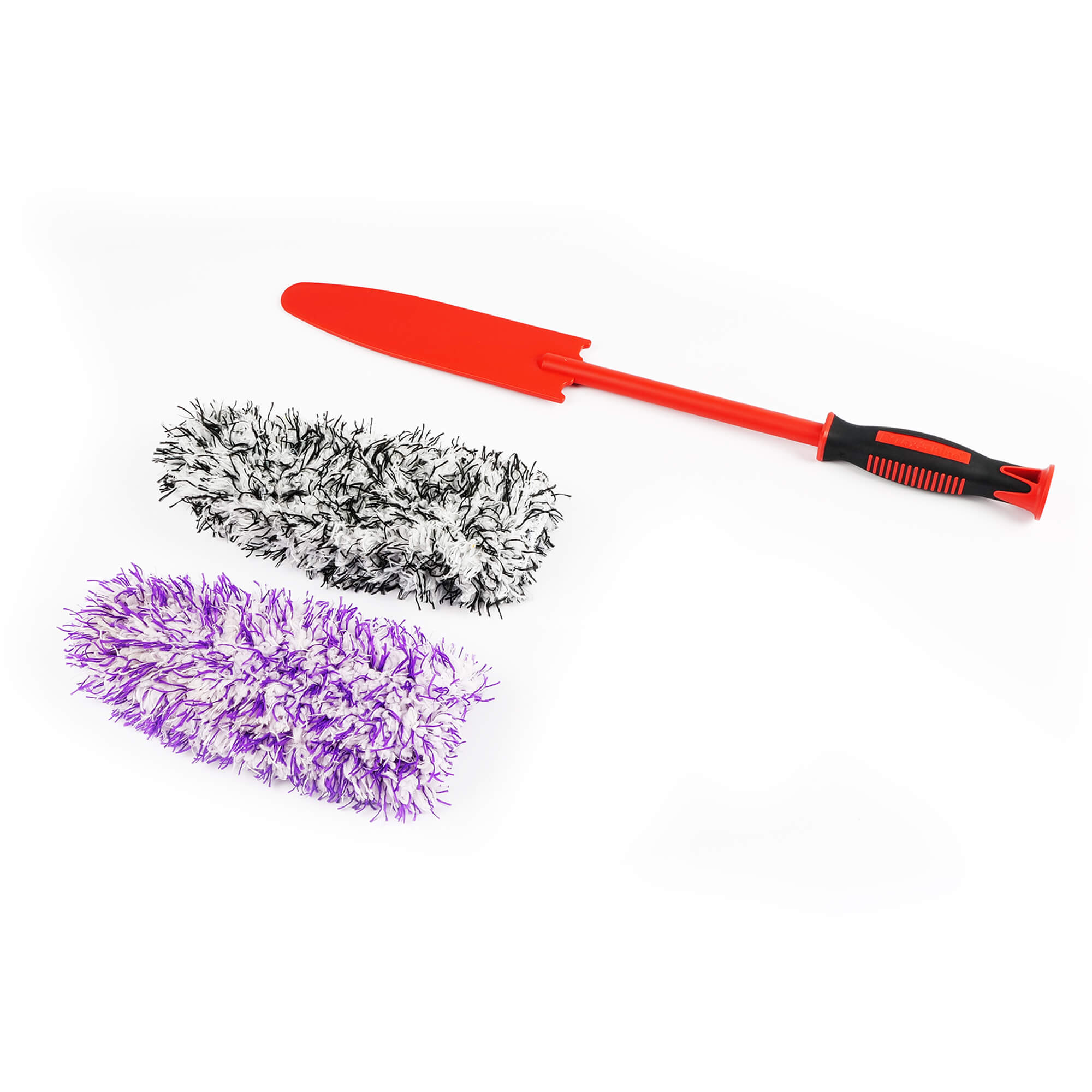 Maxshine Premium Flat Microfiber Wheel Brush with Replaceable Cover (Large)-Wheel Brush-Maxshine-Large 50cm-Detailing Shed