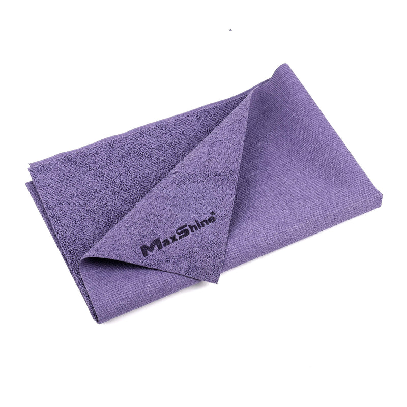 Maxshine 300GSM Edgeless PU Coated Microfiber Towel 3 Pack-Glass Cloths-Maxshine-Purple-1x 3xPack-Detailing Shed