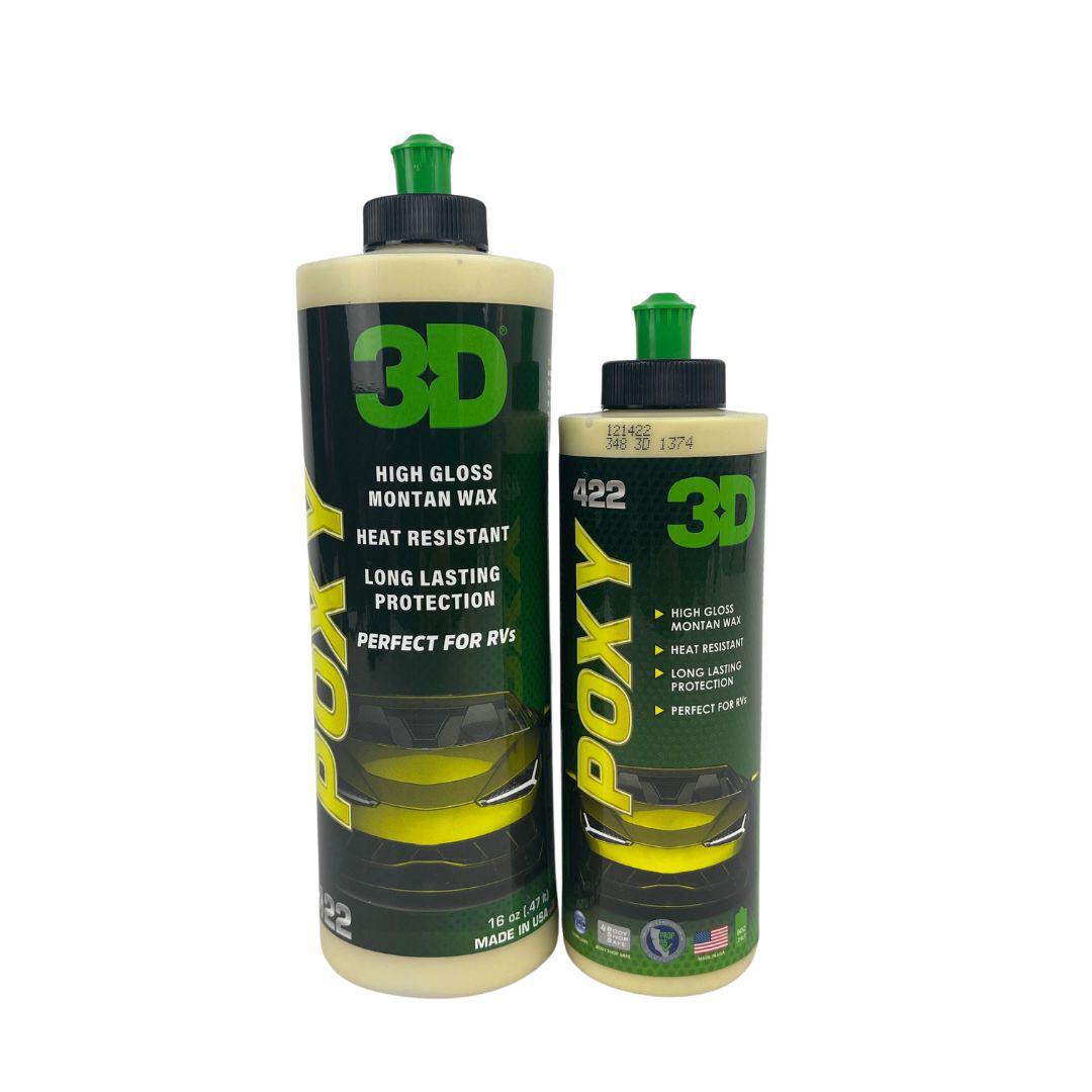 3D Poxy High Gloss Wax (236ml/473ml) Durability 3-6 Months-Vehicle Waxes, Polishes &amp; Protectants-3D Car Care-Detailing Shed