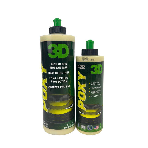 3D Poxy High Gloss Wax (236ml/473ml) Durability 3-6 Months-Vehicle Waxes, Polishes & Protectants-3D Car Care-Detailing Shed