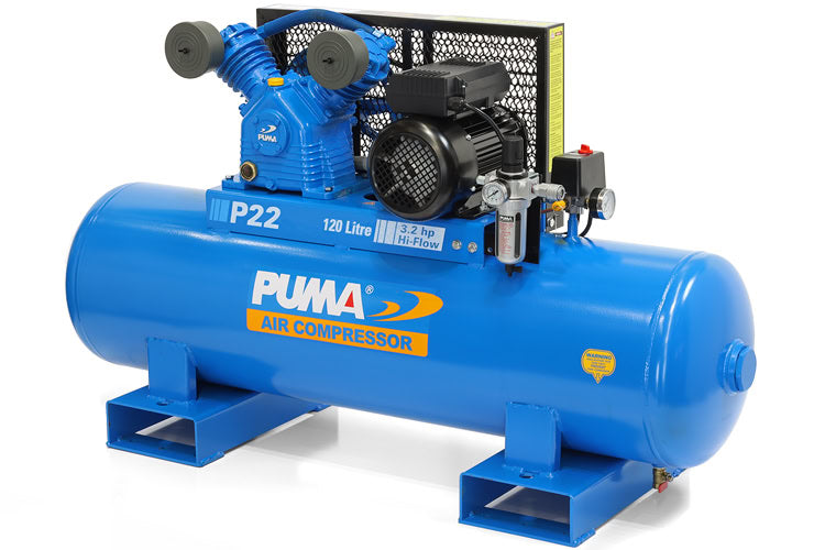 Puma P22-120L Air Compressor (120L, 15 Amp)