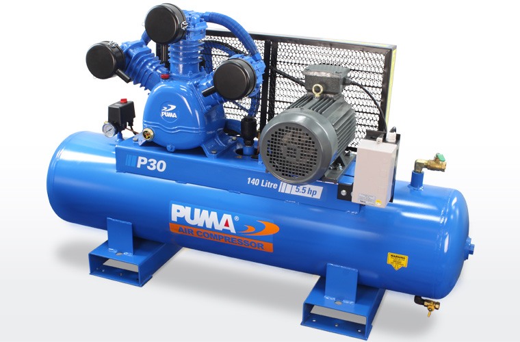 Puma P30 Air Compressor (140L, 3 Phase)