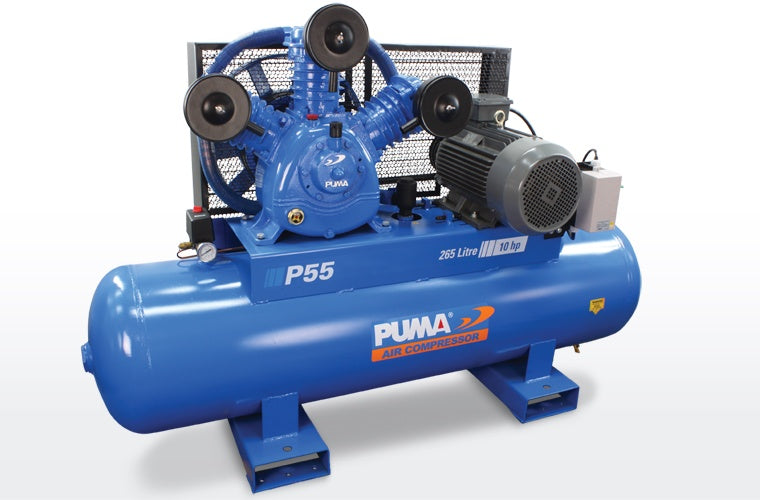 Puma P55 Air Compressor (265L, 3 Phase)