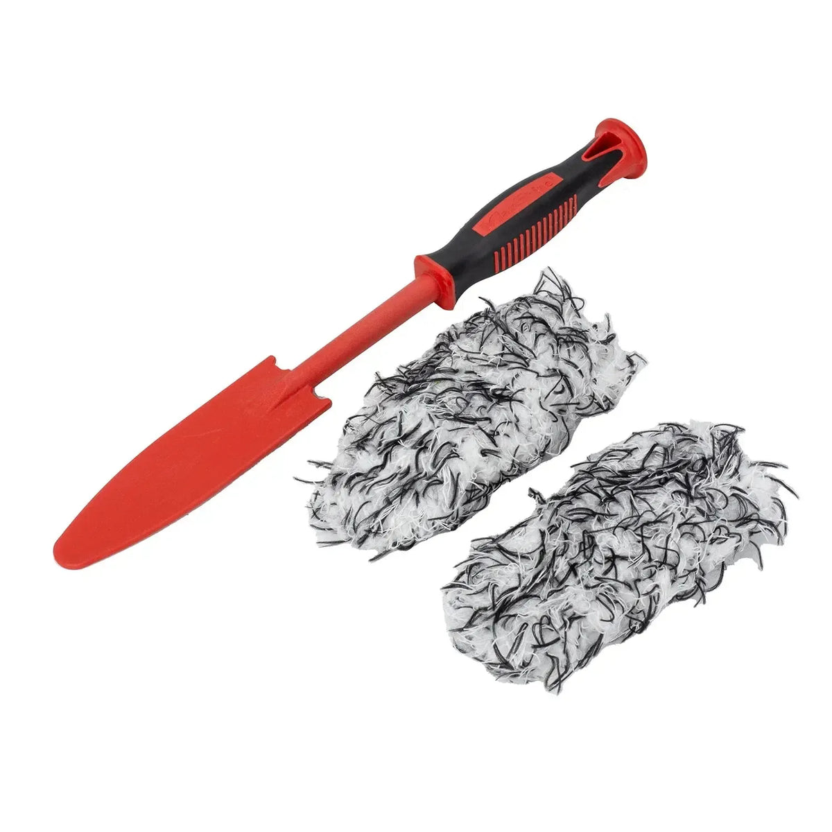 Maxshine Premium Flat Microfiber Wheel Brush with Replaceable Cover (Small)-Wheel Brush-Maxshine-Detailing Shed