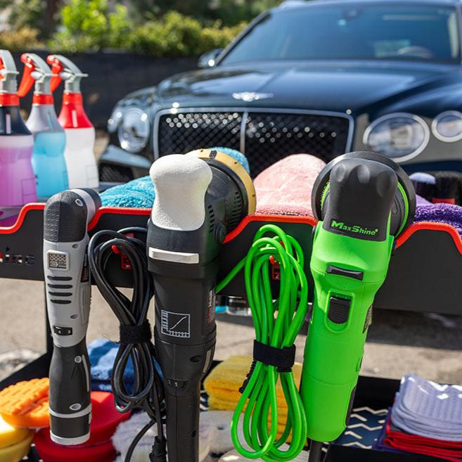 Maxshine NEW Premium Steel Detailing Rolling Trolley II-Detailing Cart-Maxshine-Detailing Shed