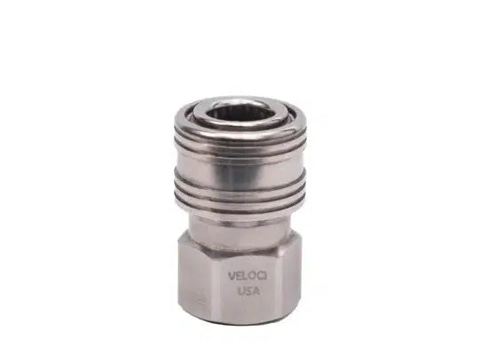 Prima Stainless Steel Fittings 1/4 with High Precision stainless-steel-Pressure Washer Spray Gun-MTM Hydro-Prima Stainless Steel Coupler 1/4" MPT 56.0062-Detailing Shed
