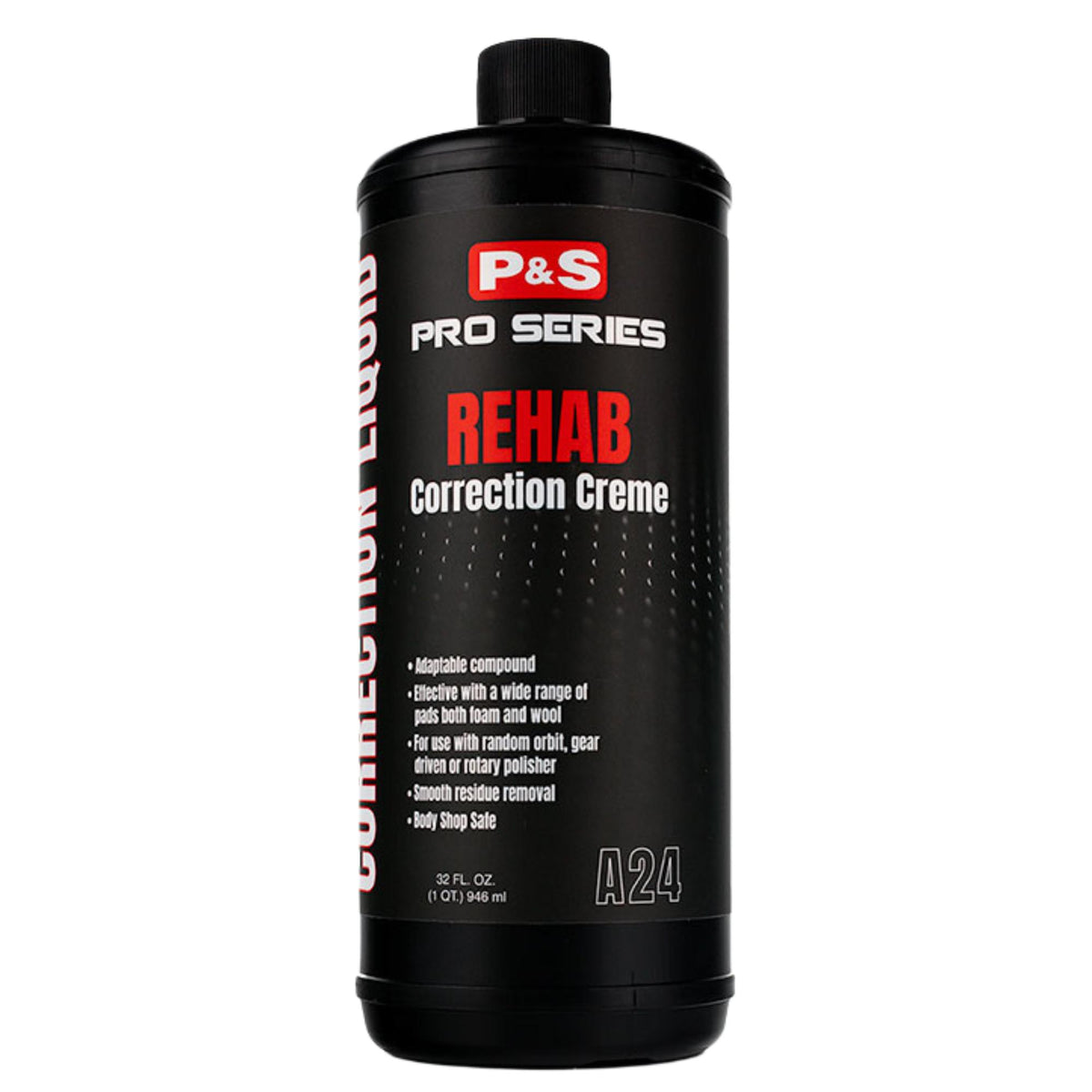 P&S Rehab Correction Creme-Polishing Compound-P&S Detail Products-946ml-Detailing Shed